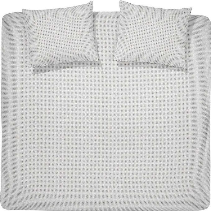Damai Vibrate Dekbedovertrek - Katoen - Eenpersoons - 140x200/220 cm - Greige