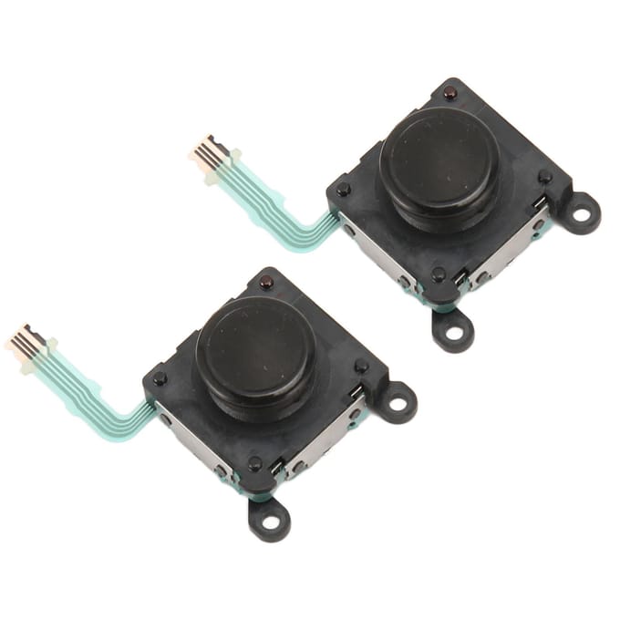 2 stuks 3D Analoge Joystick Knop Module Professionele 3D Duimjoystick Module voor PS Vita voor PSV 2000 gray