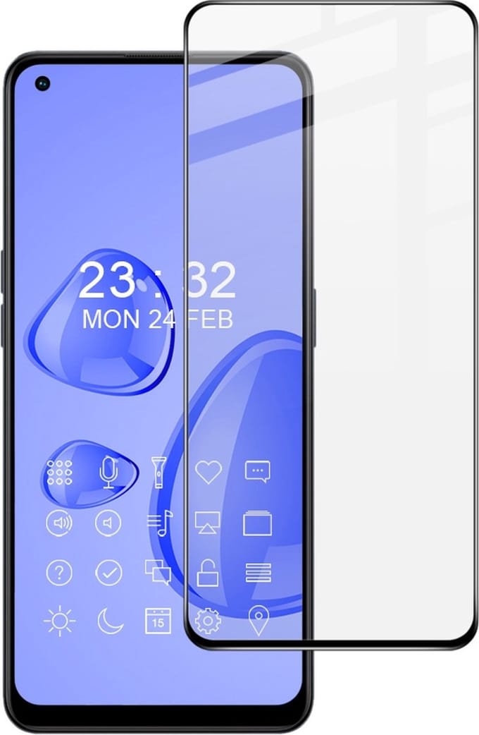 Geschikt Voor Oppo A98 Screenprotector - Solidenz Fullcover Screen Protector A98 - Scherm Protector - Glass Protector - Full Screen Protector - Gehard Glas