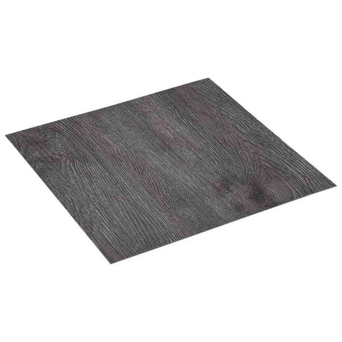 vidaXL - Vloerplanken - Zwart - en - Grijs - 5,11 - m² - 55 - st - PVC