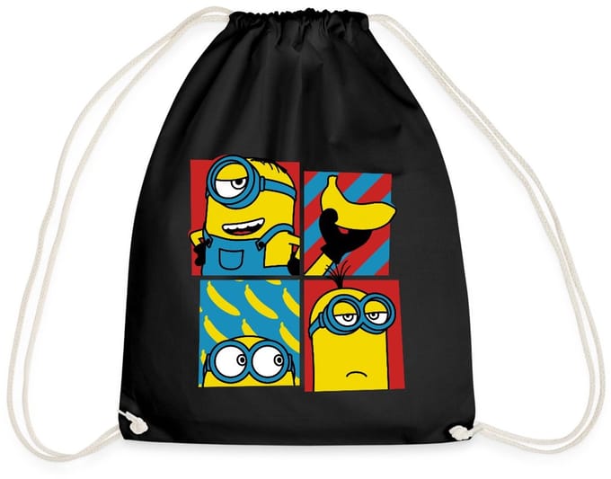 Minion Stuart Bob Kevin Humor Gymtas
