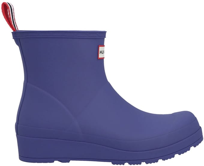 Hunter - Women's Play Short Wellington Boots Skipper Blue - Maat 42
