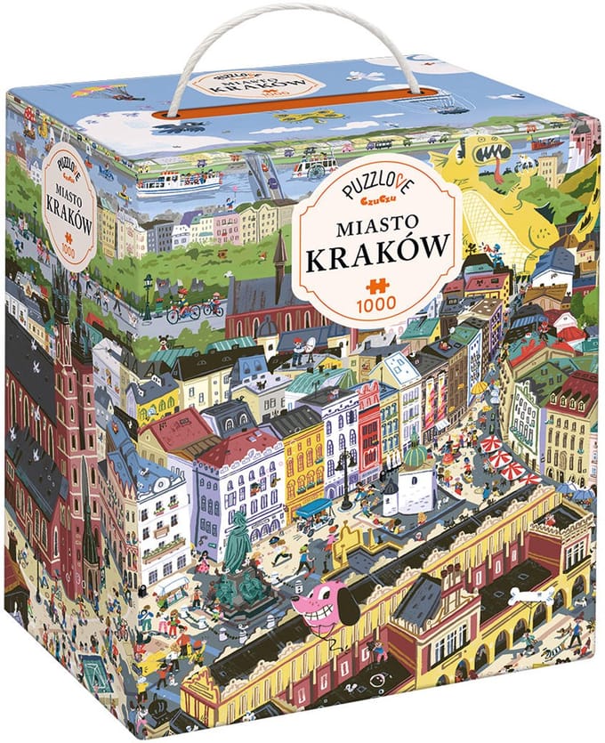 Puzzlove CzuCzu Miasto Kraków 1000 elementów - Puzzlove CzuCzu De stad Krakau 1000 stukjes