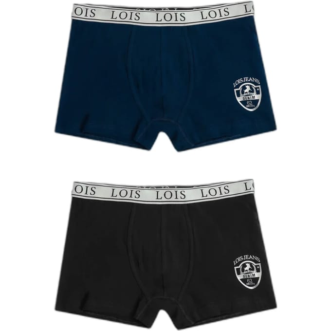 Katoenen stretch boxershorts Lois Origins (x2)