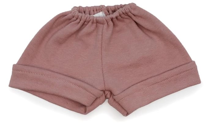 Asi poppenkleding - shorts roze - poppenmode accessoire