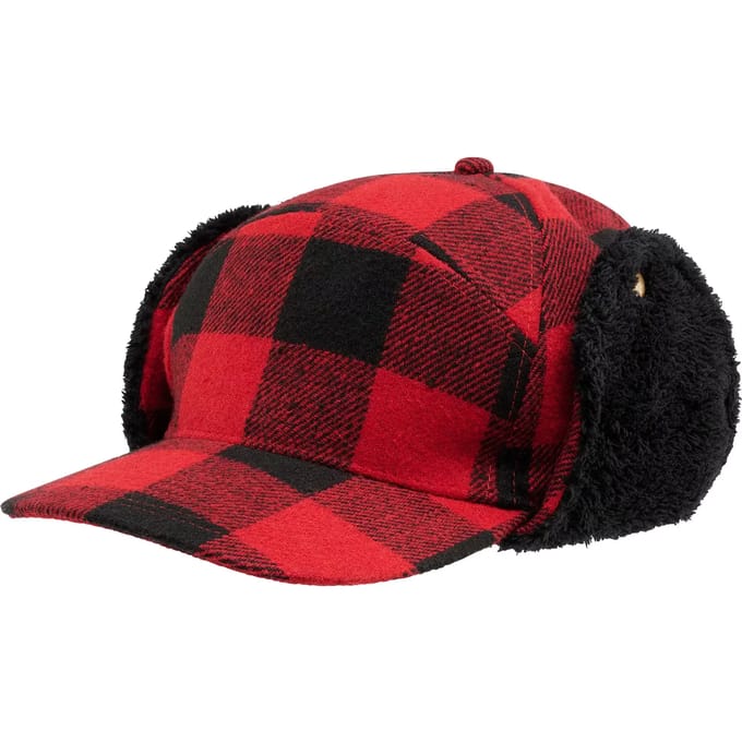 Brandit Lumberjack - Winter Cap Unisex Beanie - zwart/rood - Standard