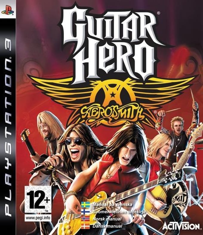 Guitar Hero Aerosmith Standalone Game /PS3
