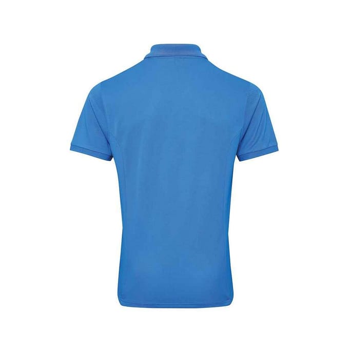 Premier Heren Coolchecker Plus Piqu Polo Shirt (Saffierblauw)