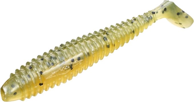 Mikado Speedo Kunstaas 4,5 cm – Softbait Roofvis – Kleur 347 – 8 Stuks