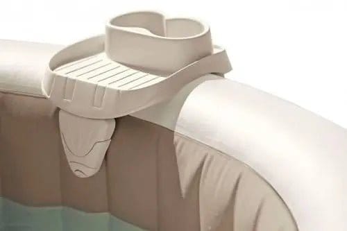 Porte verre PURE SPA - INTEX - 28500 - 2 supports boissons - Beige