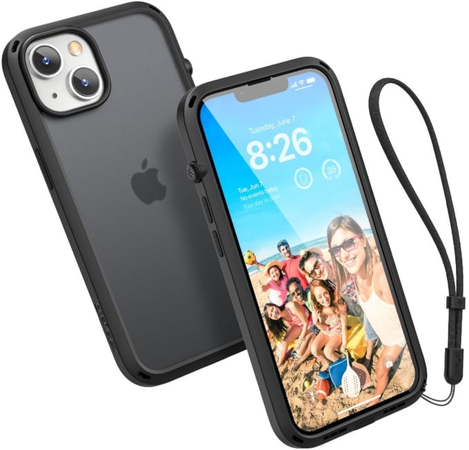 Catalyst Influence Hoesje Compatible met MagSafe iPhone 14 Plus Stealth Black