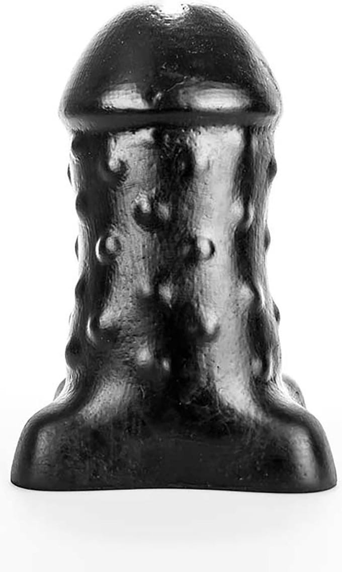 Bubble Toys - Mousse - Anaal Dildo - Zwart - 4 maten Large