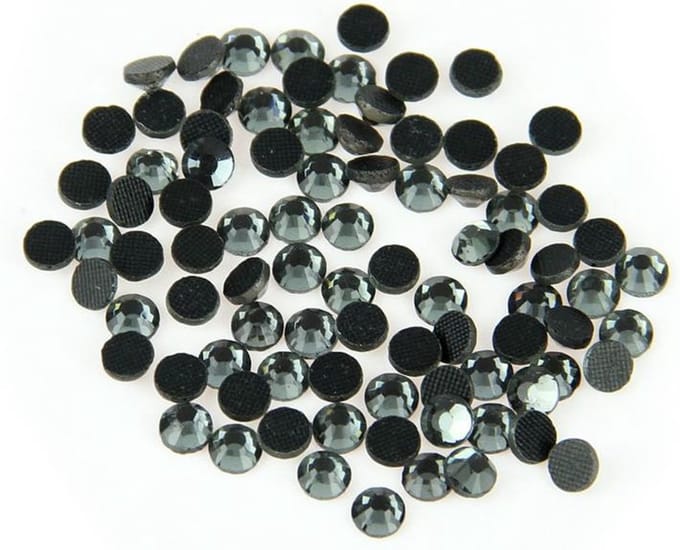 Strass steentjes DMC 5 A Hotfix Black Diamond SS30