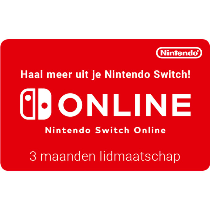 Nintendo Switch Online 3 maanden