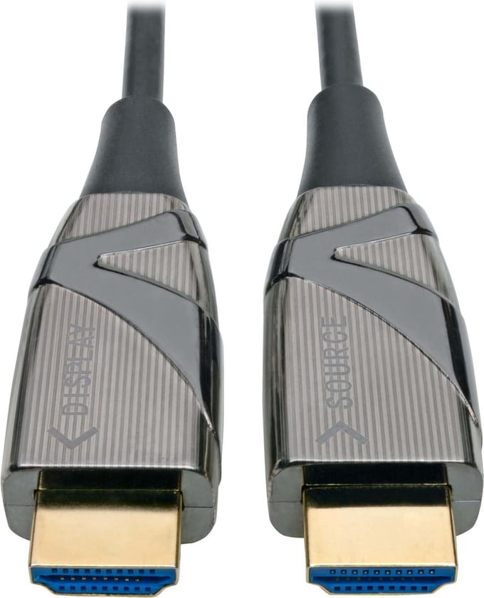 Tripp Lite P568-10M-FBR HDMI kabel HDMI Type A (Standaard) Zwart