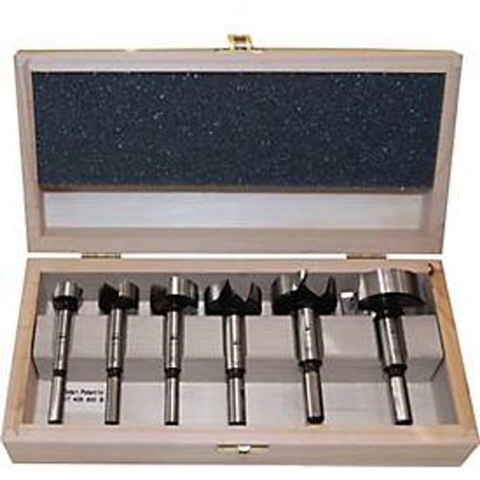 Forstner boorset Type 0317 6-delig.D.20,25,30,35,40,50