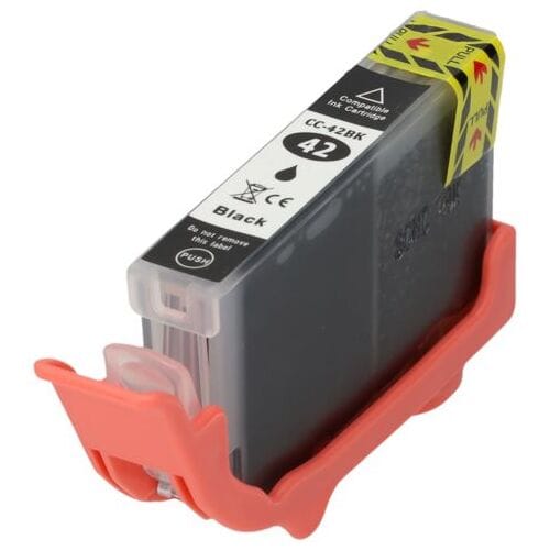 PrintAbout Inktcartridge CLI-42BK Zwart geschikt voor Canon