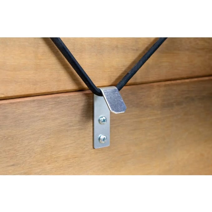 Platte haken Kerbl (x2)