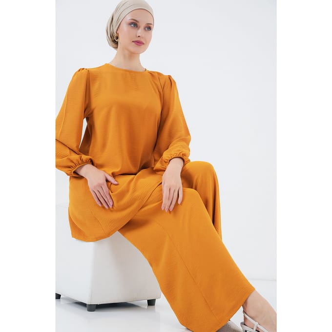 Tunic & Wijde broek twee-delige set
