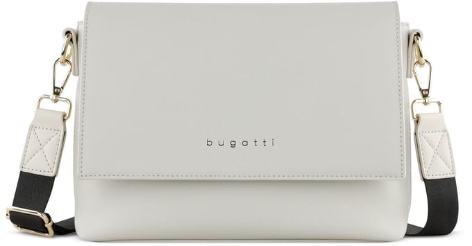 bugatti schoudertas Ella Shoulder Bag Beige Saffiano