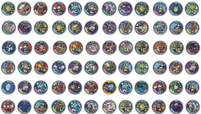 Yo-Kai Watch Medals Blind Bag (Serie 1) verrassingszakje met drie medailles