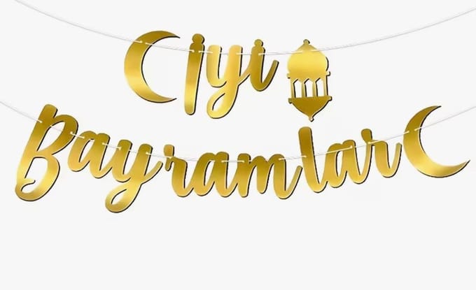 Akyol - ramadan - suikerfeest - eid mubarek - ramaza - slinger - goud