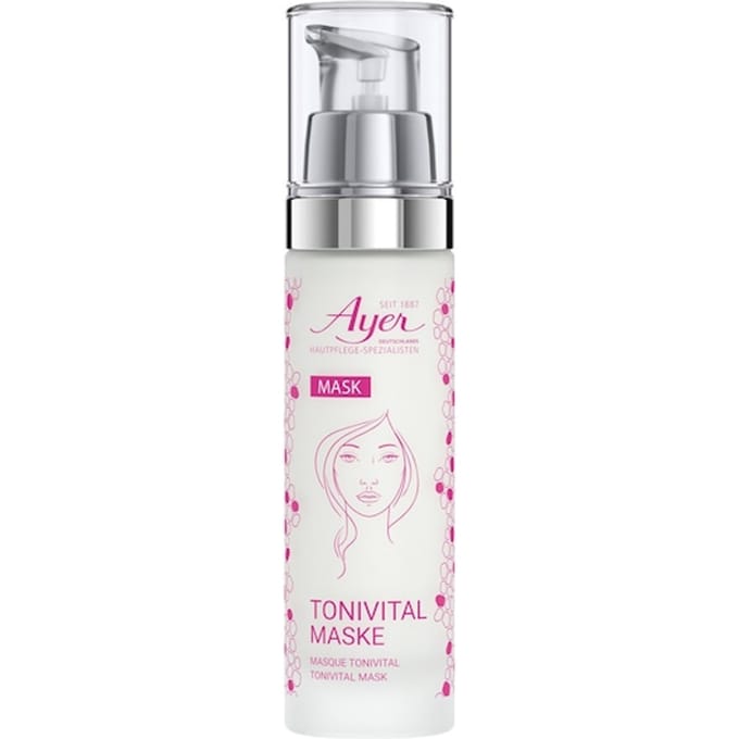 Ayer Base Tonivitaal masker Glimmende maskers Dames 50 ml