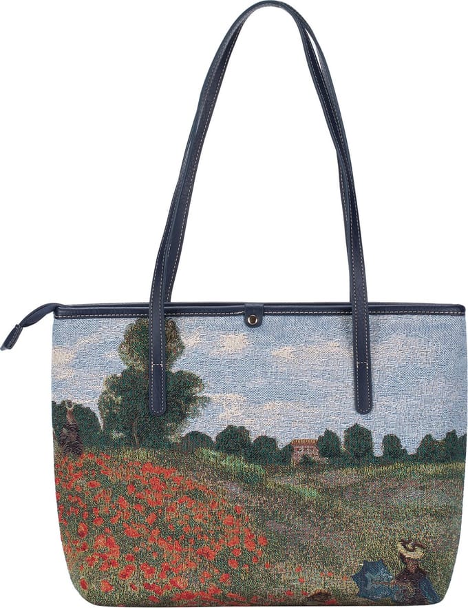 Goebel - Claude Monet | Tas Papaverveld | Schoudertas - 38cm - Stof