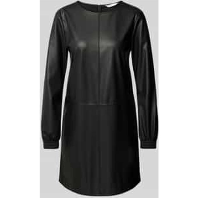 Mini-jurk in leerlook, model 'PEPE'