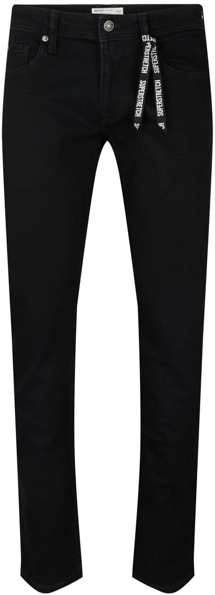 Tom Tailor Denim - TTPIERS SLIM Superstretch Jeans - Maat 28/32 - black denim