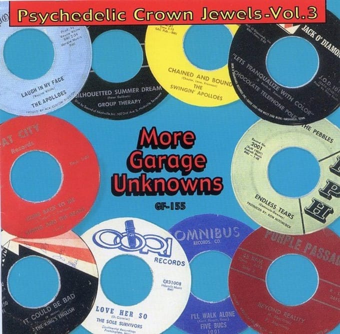 Various Artists - Psychedelic Crown Jewels - Vol. 3 (More Garage Unknowns) (CD)