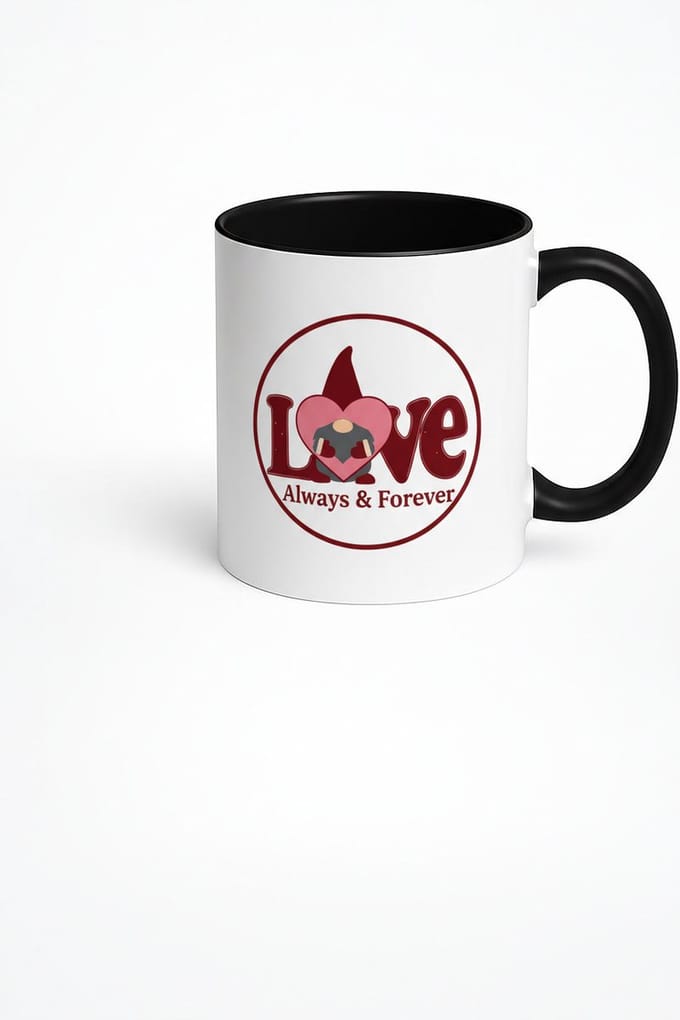 Liefde Kabouter Mok 'Always & Forever' - Romantisch Cadeau Valentijn & Jubileum