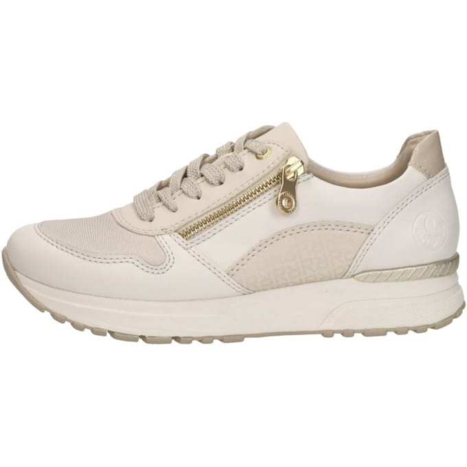 Rieker Sneakers wit Synthetisch - Dames - Maat 43
