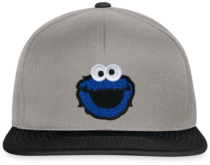 Sesamstraat Koekiemonster Borduurwerk Snapback cap