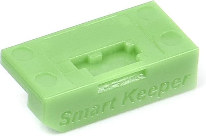 Smart Keeper Essential DisplayPort (4x) + Lock Key Mini (1x) - Groen