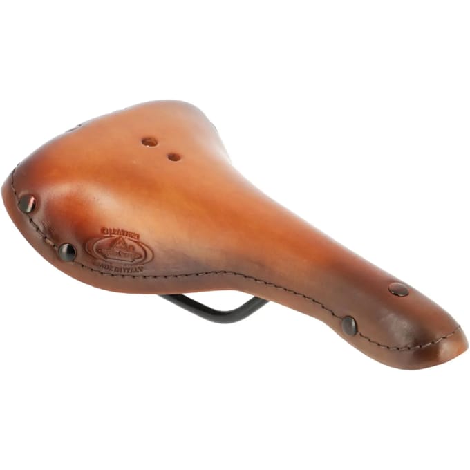 Echte lederen zadel Selle Montegrappa 1960 Old Sporting Charleston