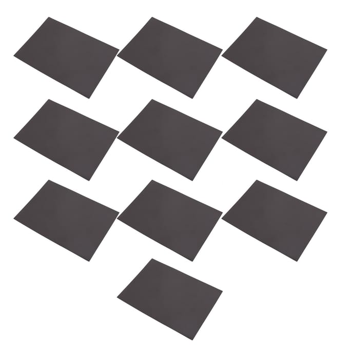 10 Feuilles Magnétiques Poches de Rangement pour Matrices pour Découpe DIY Scrapbooking Magnétique Découpable gray