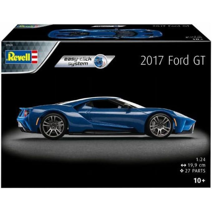 Revell Modelbouwpakket Auto - 07824 Ford GT 2017 Car - Easy Click Plastic - 1:24 - Modelbouw