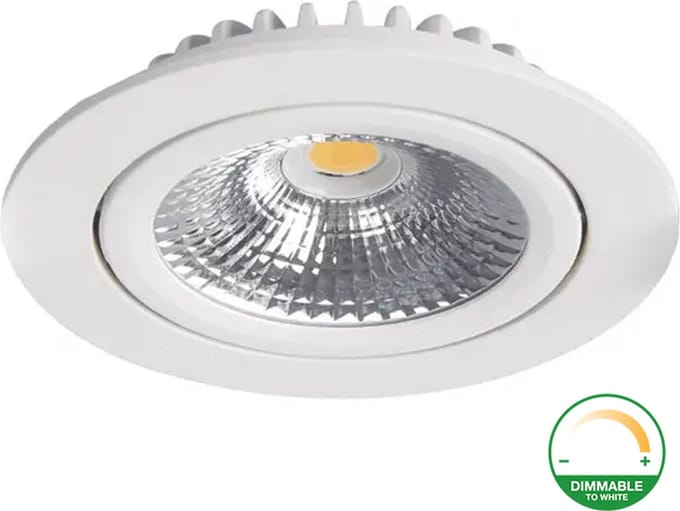 Led Inbouwspot - Slim-Fit - Varda - 23mm - Dimbaar - 5W - Wit - Dim2Warm