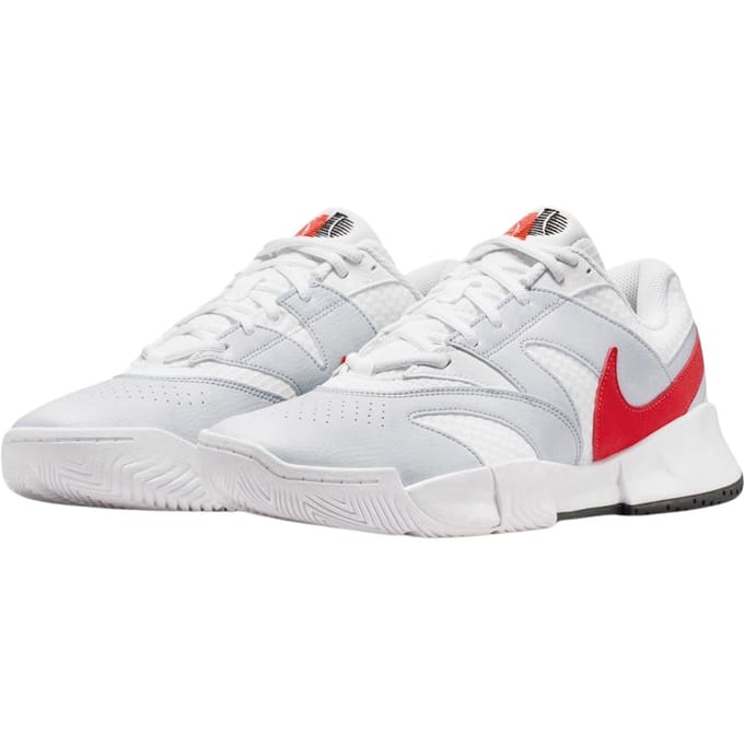 Nike Court Lite 4 Allcourt schoen Heren-wit, grijs