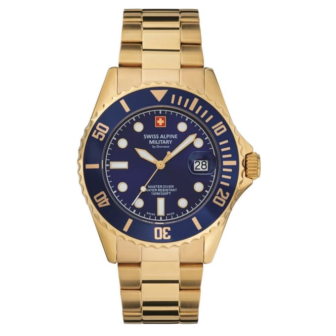 Swiss Alpine Military Master Diver SAM7053.1115 mannen horloge