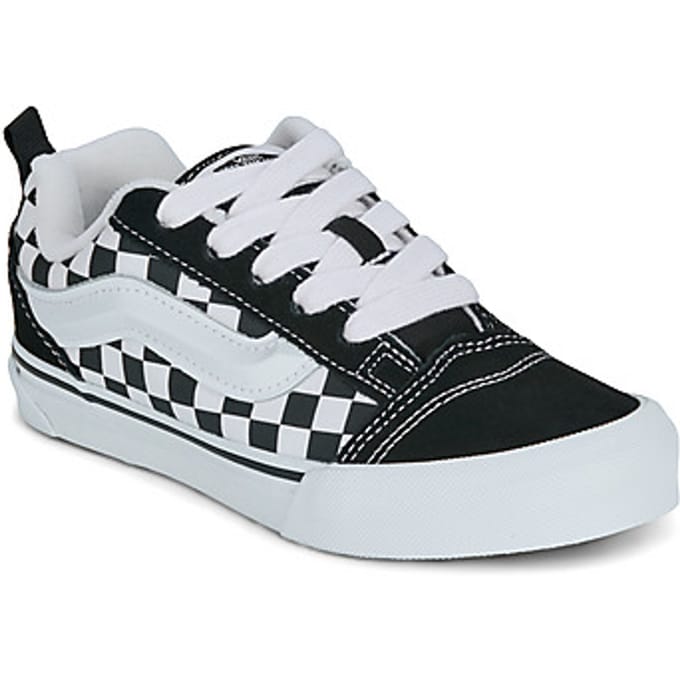 Vans  Lage Sneakers Knu Skool CHECKERBOARD BLACK/TRUE WHITE