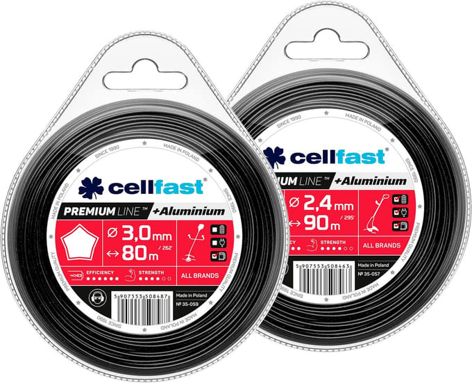 Cellfast Premium - Touwlijn - Ster Profiel - 3,0mm - 80m