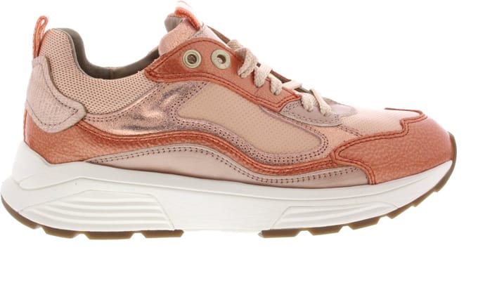 Dames Veterschoenen Xsensible Milau Soft Coral Combi Rose - Maat 41