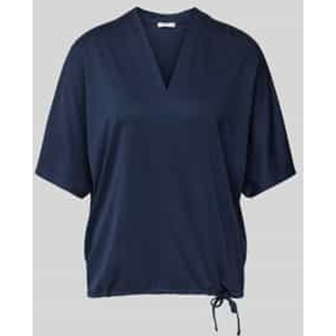 Relaxed fit T-shirt met vleermuismouwen