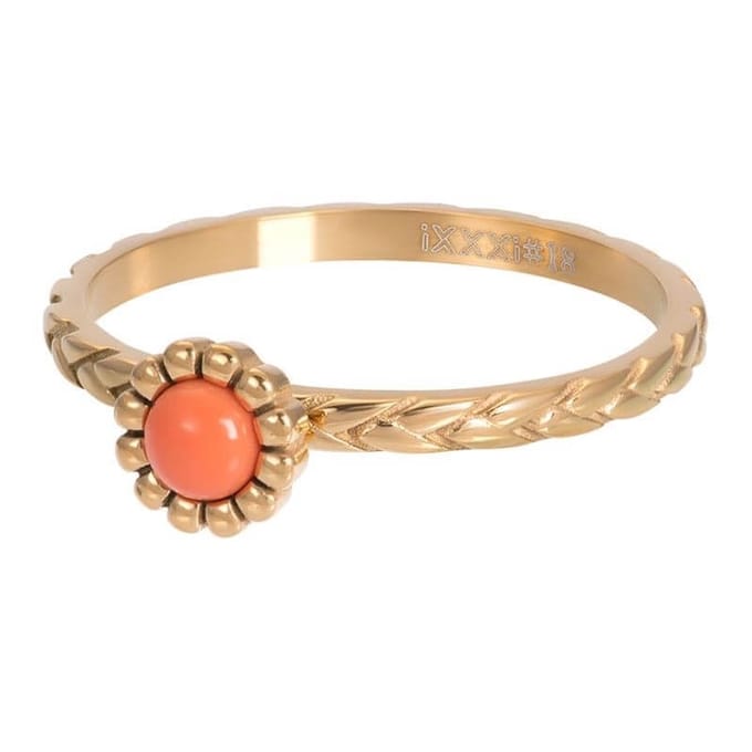 iXXXi Vulring Inspired Coral Goud | Maat 15  (gewone ringmaat 17)
