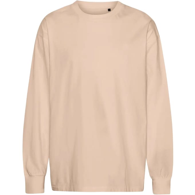 Neutral Oversized LS T-Shirt NET60050 - Sand - L