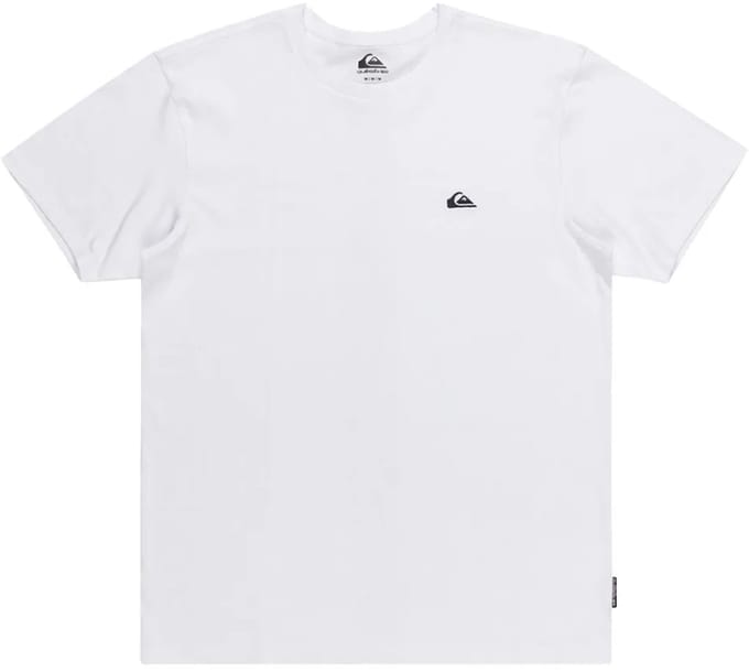 Quiksilver Basic T-shirt Met Korte Mouwen Wit XS Man