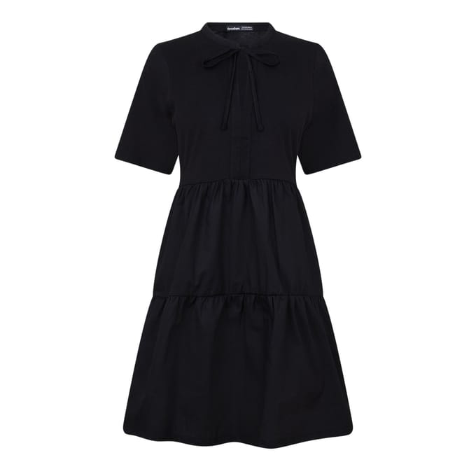 Threadbare Dames/Dames Alexis Mini Jurk (Zwart)