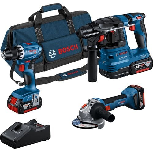 Bosch Professional Accu combiset 3-delig 18V 4.0Ah in tas - 0615A5007L